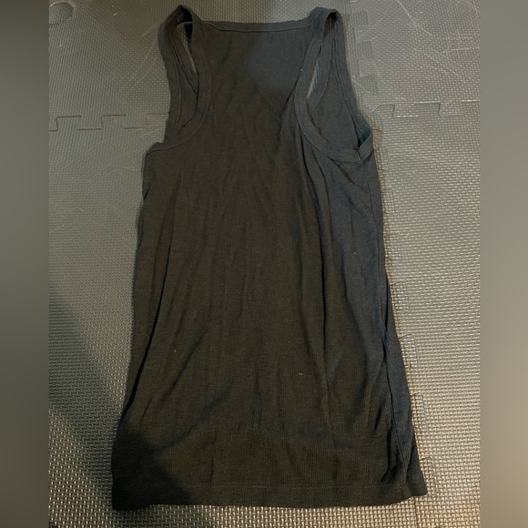 Aerie Real Soft Black Tank Top S - Picture 2 of 3